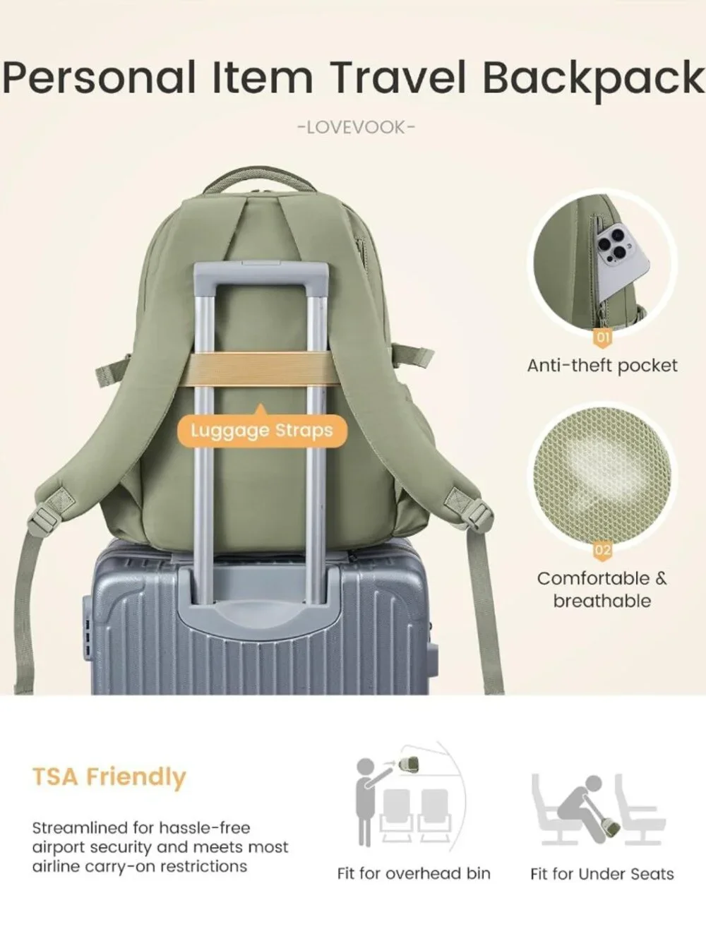 Stylish Laptop Backpack for Women & Teens - Perfect for Teachers, with Tumbler